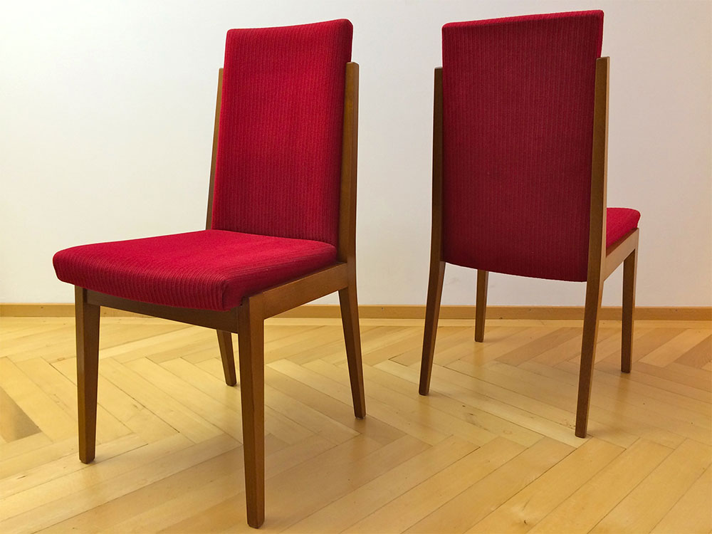 velour dining room chairs